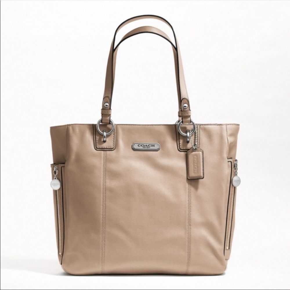 Coach Gallery Leather Shopper Tote